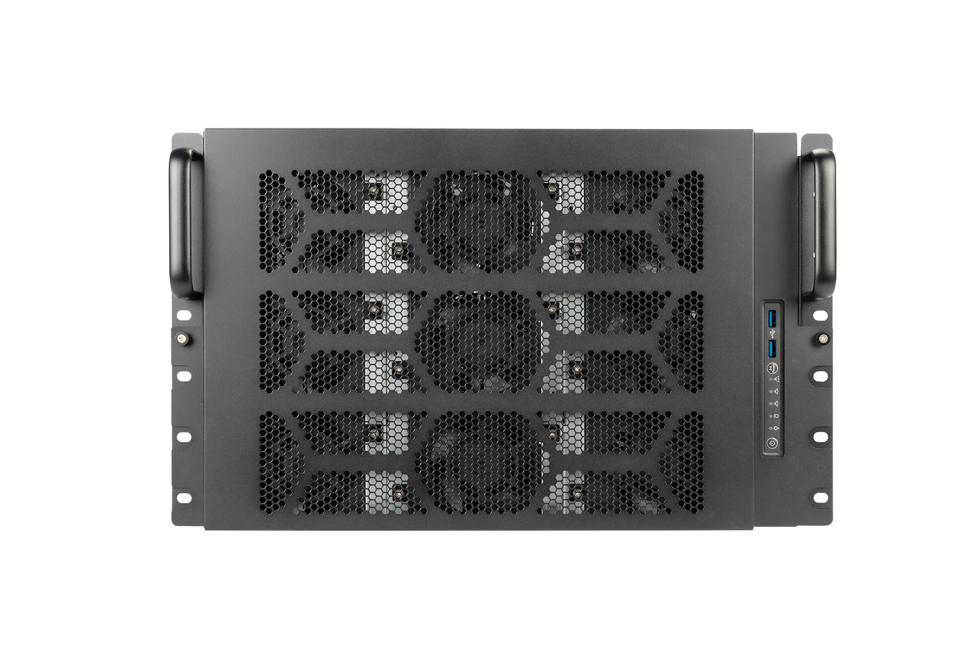 InWin IW-RG650B 6.5U Rackmount chassis – front