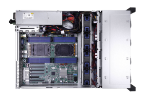 InWin IW-RSA212-02M 2U Rackmount chassis – interior
